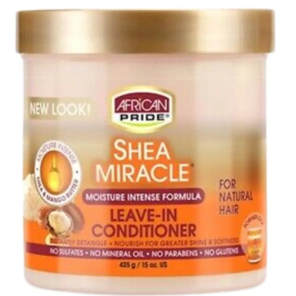 African Pride Shea Miracle Leave-In Conditioner 425g - Imagen 1